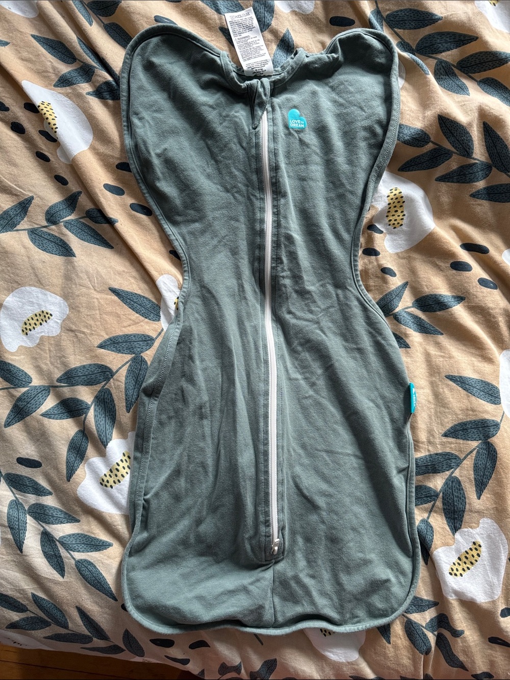 Love to Dream Baby Swaddle - Sage Green